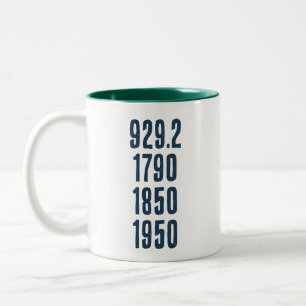 Some of my favourite numbers Two-Tone coffee mug