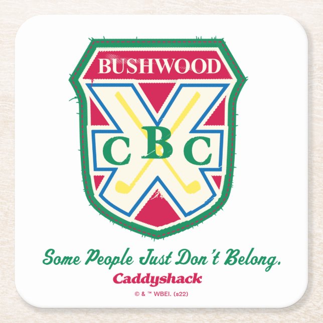 Some People Just Don’t Belong Square Paper Coaster (Front)