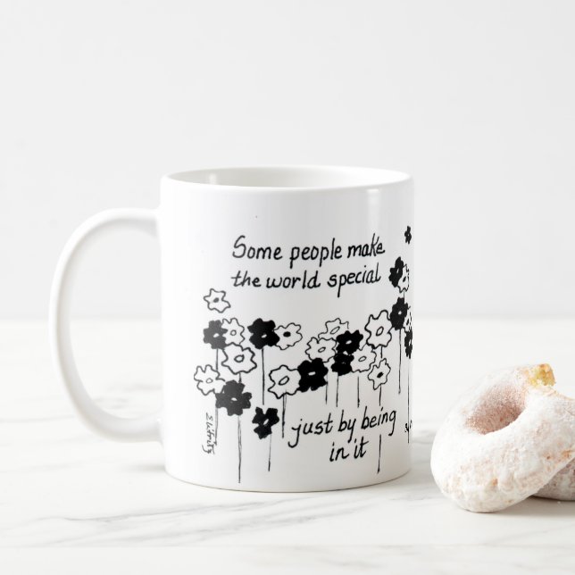 Some People Make the World Special Coffee Mug (With Donut)