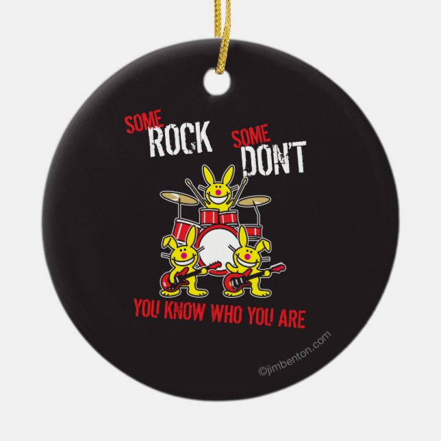 Some Rock Ceramic Ornament (Front)