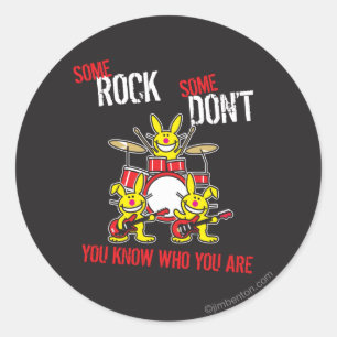 Some Rock Classic Round Sticker