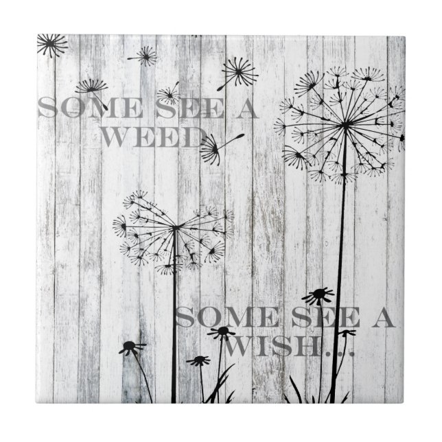 Some See A Weed Tile (Front)