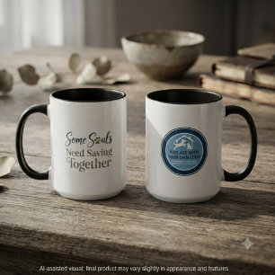 Some Souls Need Saving Together Rescue Logo Mug