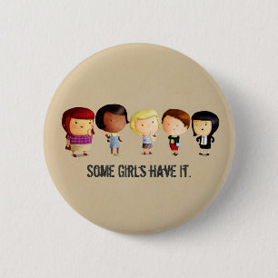 Some Subculture Girls 2 Inch Round Button
