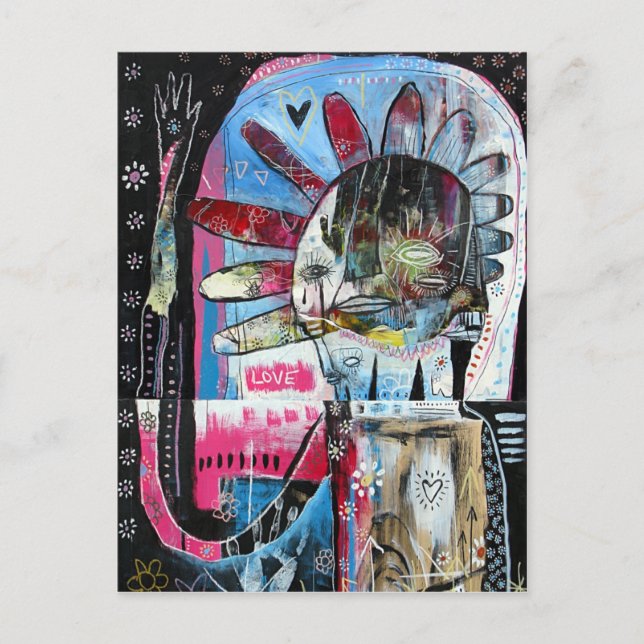 Some Things Cannot be Controlled Postcard (Front)