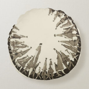 Some Zeitgeist — Core Collection (Diptych) Round Pillow