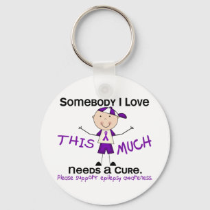 Somebody I Love - Epilepsy (Boy) Keychain