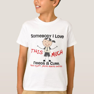 Somebody I Love - Juvenile Diabetes (Boy) T-Shirt