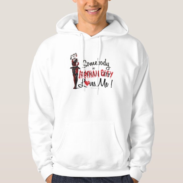 Somebody in AC Loves Me - Harley Hoodie (Front)