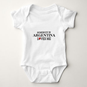 Somebody In Argentina Baby Bodysuit