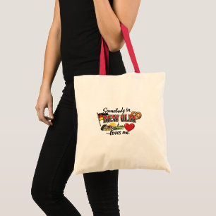 Somebody in New Ulm Loves Me German Heritage Tote Bag