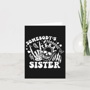 Somebody's Feral Sister Mothers Day  Card