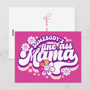 Somebody's fine Mama Holiday Card
