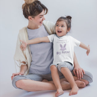 Somebunny Is Going To Be A Big Sister Toddler T-shirt