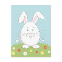 Somebunny loves you! Easter Postcard