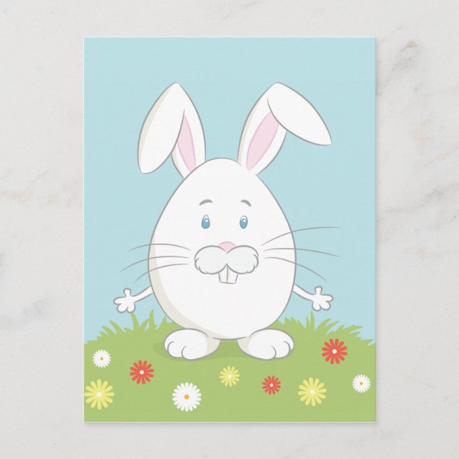 Somebunny loves you! Easter Postcard (Front)