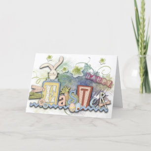 SOMEBUNNY MISSES YOU EASTER CARD