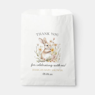 Somebunny Special Wildflowers Spring Baby Shower Favour Bag