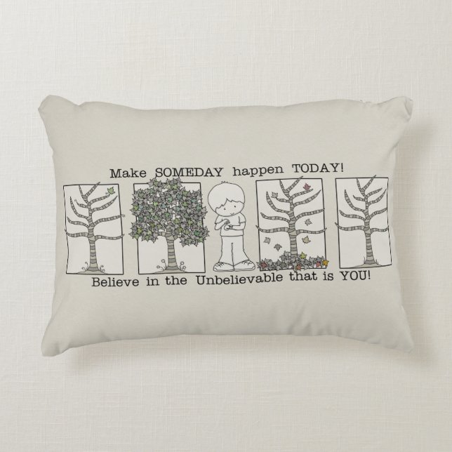 Someday Accent Pillow (Front)