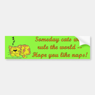 Someday Cats Bumper Sticker
