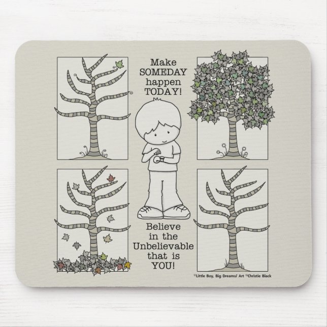 Someday Mouse Pad (Front)