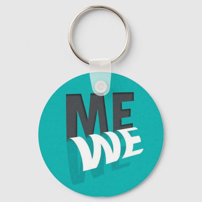 Someone Becoming Someone Just Someone From Me to S Keychain (Front)