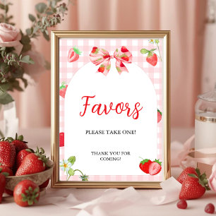 Someone Berry Sweet    Favours Table Sign