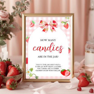 Someone Berry Sweet | Guess How Many Table Sign