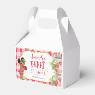 Someone Berry Sweet Strawberry Girl Baby Shower Favor Box