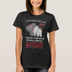 Someone Called Me Mimi Elephants Cute Mother's Da T-Shirt