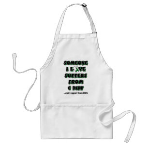 Someone I Love...C Diff Adult Apron