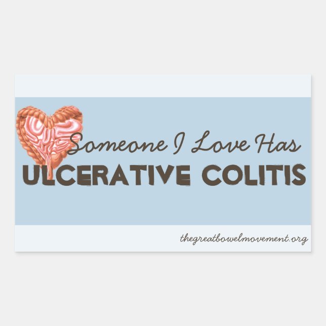 Someone I Love Has Colitis Sticker (Front)