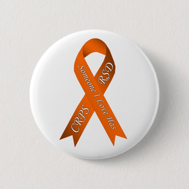 Someone I Love Has CRPS RSD 2 Inch Round Button (Front)