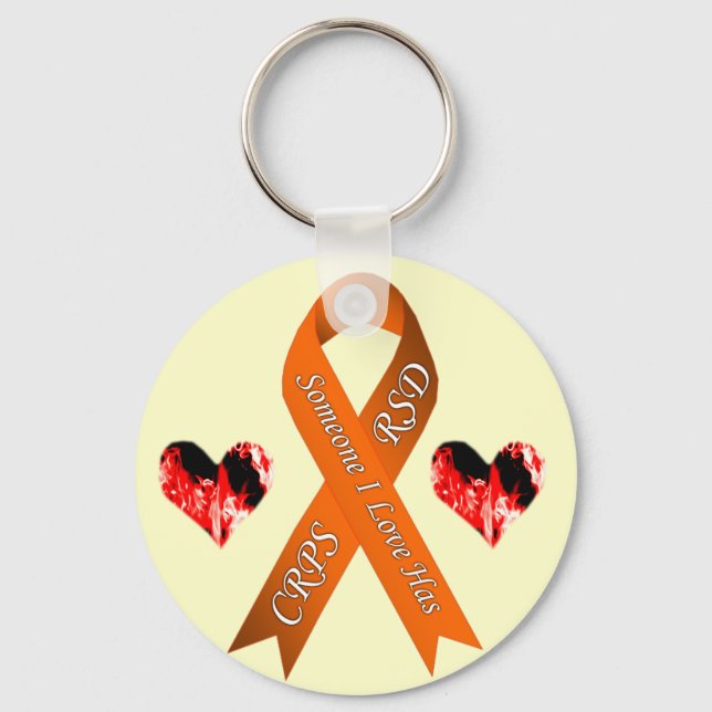 Someone I Love Has CRPS/RSD  Keychain (Front)