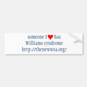 Someone I Love Has WS Bumper Sticker