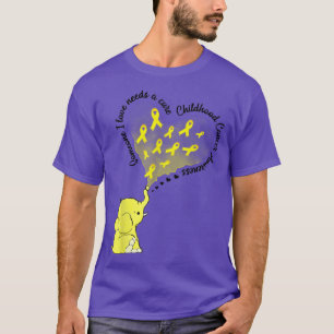Someone I Love Needs A Cure Childhood Cancer Aware T-Shirt