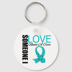 Someone I Love Needs a Cure Tourette Syndrome Keychain