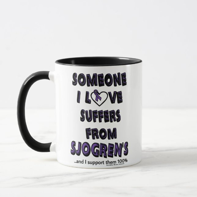 Someone I Love...Sjogren's Mug (Left)