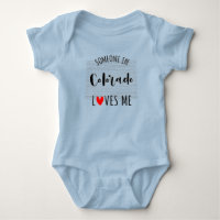 Someone In Colorado Loves Me Map Baby Bodysuit