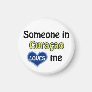 Someone in Curaçao loves me Magnet