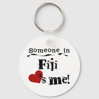 Someone In Fiji Loves Me Keychain
