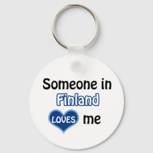 Someone in Finland Loves Keychain