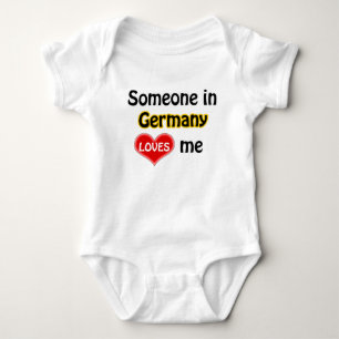 Someone in Germany loves me  Baby Bodysuit