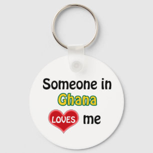 Someone in Ghana Loves Keychain