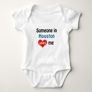 Someone in Houston loves me Baby Bodysuit