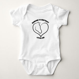 Someone in Kentucky Loves Me Baby Bodysuit