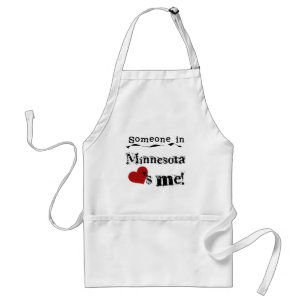 Someone In Minnesota Loves Me Standard Apron
