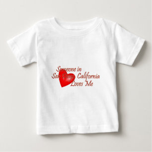 Someone in San Diego Loves Me Baby T-Shirt