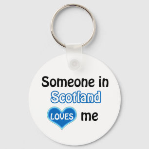 Someone in Scotland Loves Keychain
