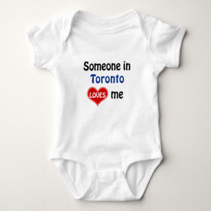 Someone in Toronto loves me Baby Bodysuit